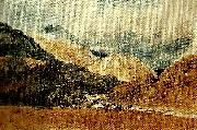 Thomas Girtin near beddgelert Spain oil painting artist